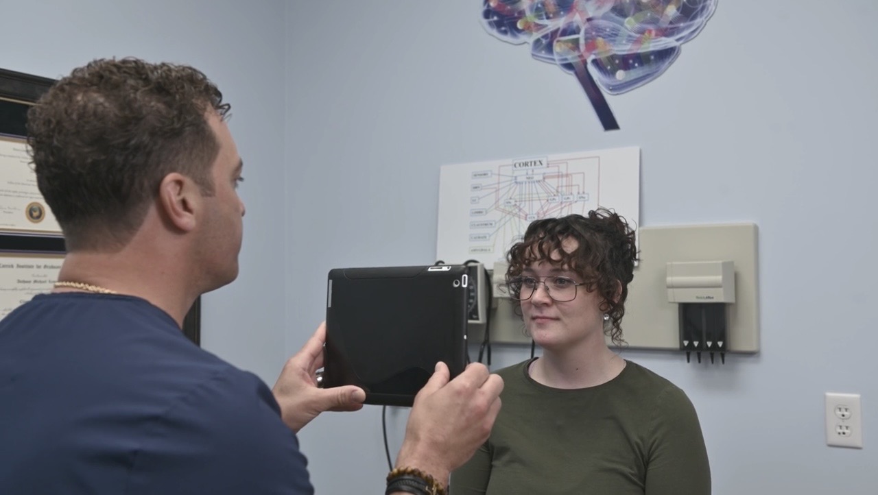 Dr. Anthony Lemmo & a patient