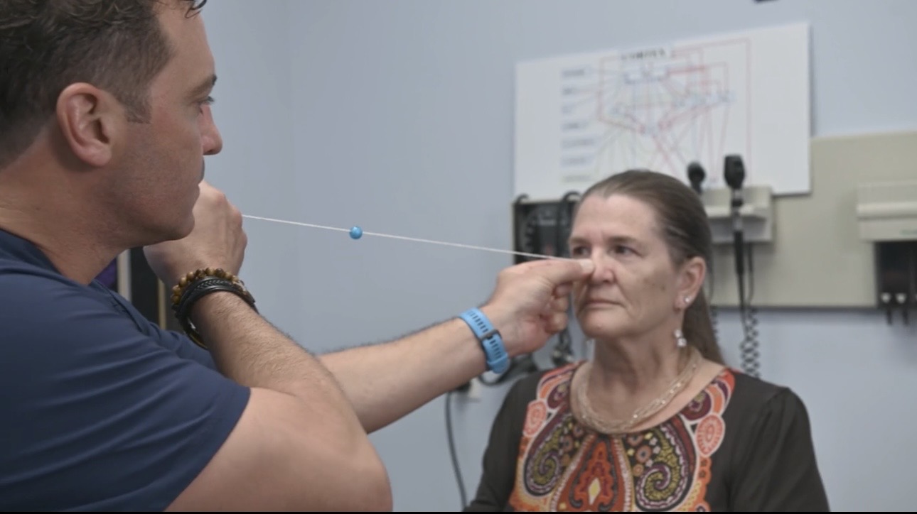 Dr. Anthony Lemmo & a patient